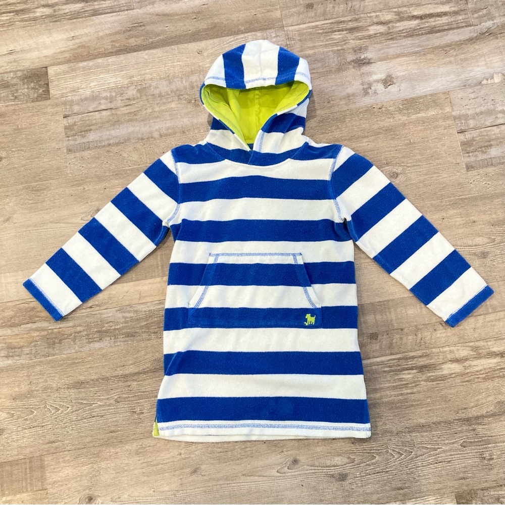 Mini Boden Towelling Swim Cover Up, size 7-8